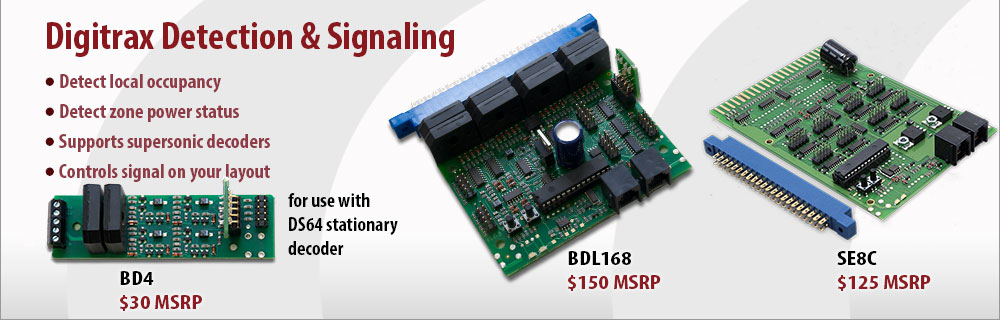 Digitrax Detection and Signaling