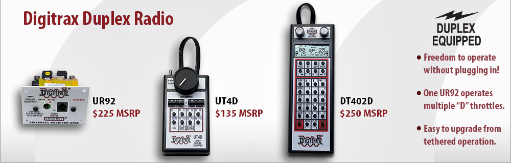Digitrax Duplex Radio