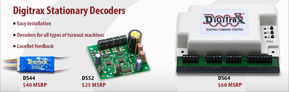 Digitrax Decoder Chart