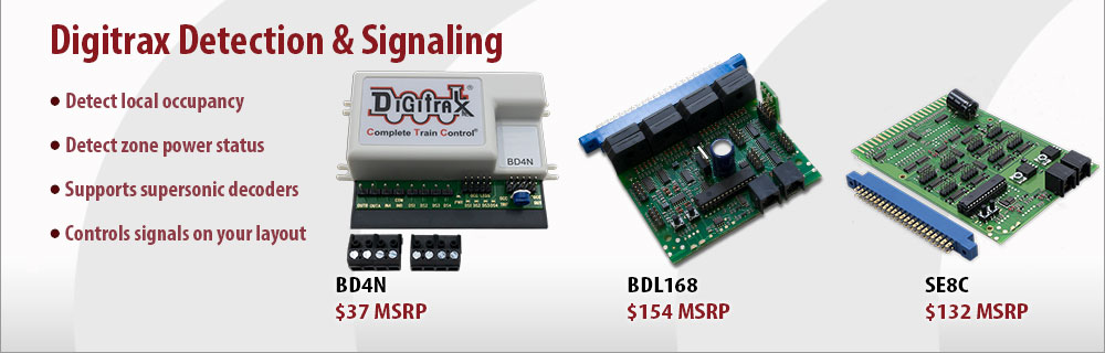 Digitrax Detection and Signaling