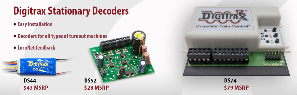 Digitrax Stationary Decoders