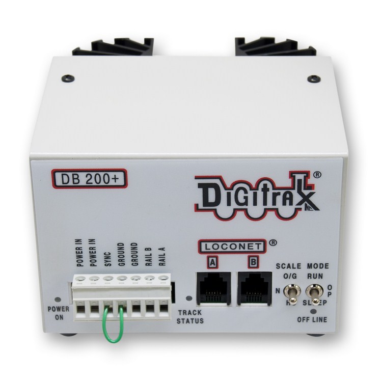 Digitrax ~ New 2019 ~ DB210 3/5/8 Amp LocoNet Booster ~ Auto Reversing ~ 3 Port 