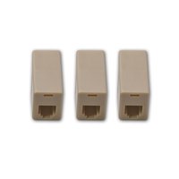 RJ12 Modular Adapter-3 Pack