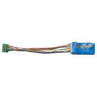 1.5 Amp Premium HO Scale Decoder with Digitrax Easy Connect  9 Pin to DCC Medium Plug 3.0” harness