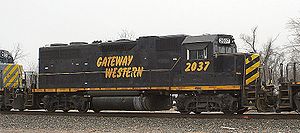 GP38 EMD 645E-16 Non Turbo 2000HP 