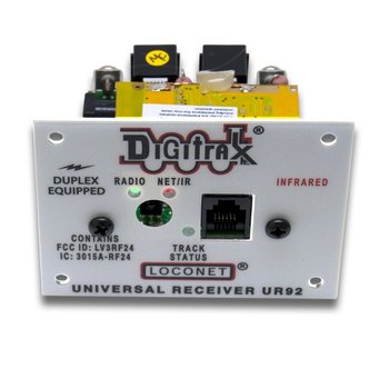 Panneau Récepteur Digitrax UR91 Simplex/IR - Pour Commande Numérique Train Miniature